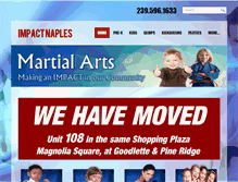 Tablet Screenshot of impactnaples.com